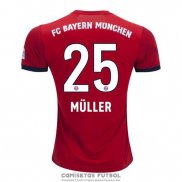 Camiseta Bayern Munich Jugador Muller Primera Barata 2018-2019